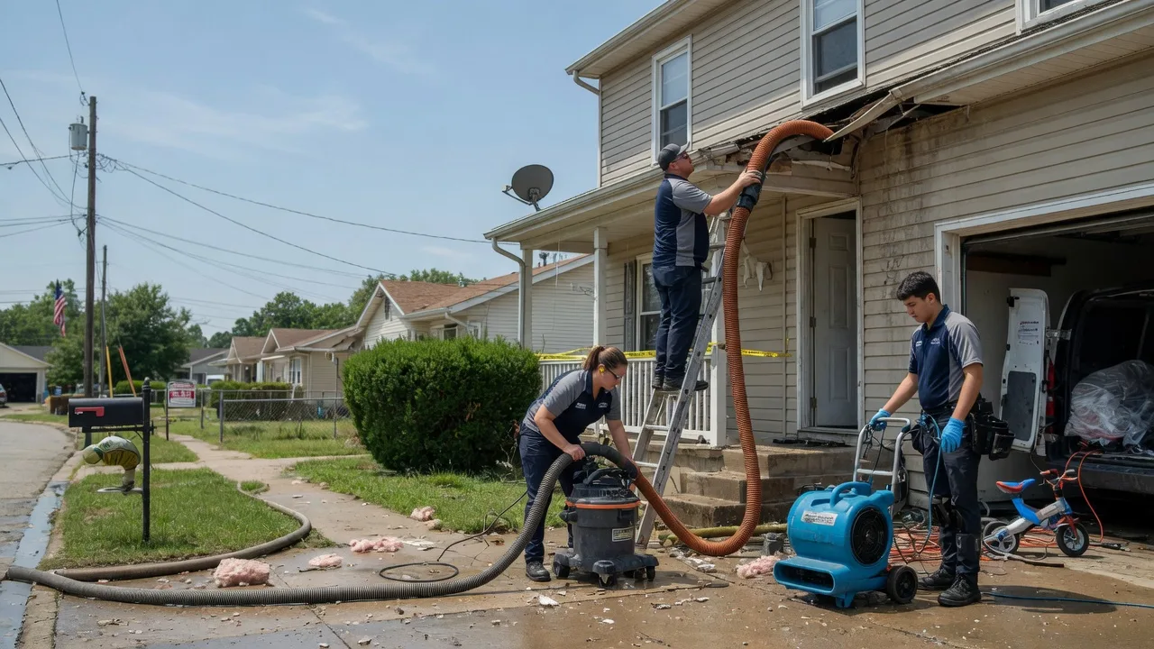 Water Damage Restoration in Independence, LA near me